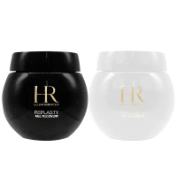 【即期良品】Helena Rubinstein HR 赫蓮娜 黑白繃帶修護乳霜套組(白繃帶修護乳霜50ml+黑繃帶修護乳霜50ml)(效期2025/9 國際航空版)