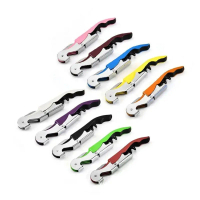 A NEW Stainless Steel Red Wine Beer Bottle Opener Cork Screw Beer Cap Opener Multi Function Safe Cu