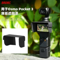 Screen Shade For Osmo Pocket 3 For DJI OSMO POCKET 3 Tempered Film Accessory Protective Film Lens Screen Shade For DJI Pocket 3