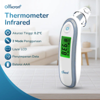 Termometer Suhu Badan Infrared Digital - Alat Pengukur Suhu Badan Non Contact