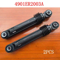 2 Pcs 100N For LG Washing Machine Shock Absorber Washer Front Load Part Black Plastic Shell Home parts