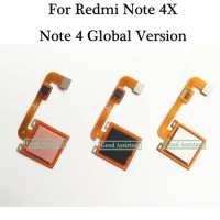 For redmi note 4X / note 4 Global Version Fingerprint Scanner Touch Sensor ID Home Button Return Assembly Flex Cable