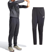 【adidas 愛迪達】Otr B Pant 男款 黑色 反光 吸濕排汗 口袋 抽繩 縮口 運動 休閒 長褲 IK5024