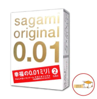 【J-LOVE】】SAGAMI 相模元祖 0.01 PU 保險套 2 入