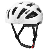 Bicycle road bike mountain bike helmet with light unisex adjustable adult bike helmet fashionable bike helmet