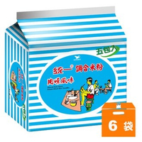 統一 調合米粉 肉燥風味 60g (5入)x6袋/箱【康鄰超市】