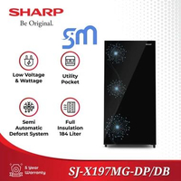 Kulkas Sharp 1 pintu SJ-X197MG DP / DB 197MG SJX197MG 184 Liter