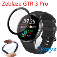 3D Soft Watch Film For Zeblaze GTR 3 Pro Full Screen Protector For Zeblaze GTR3 Pro Smartwatch Film (Not Glass)