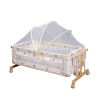 Baby Kids Cradle Mosquito Net Crib Cot Mesh Canopy Infant Toddler Playpens Bed Tent