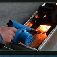 鋰電池電動燒烤鼓風機戶外燒烤工具點碳風機篝火引火工具