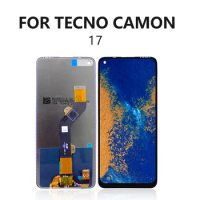 6.6Inches Mobile Phone Lcd For Tecno Camon 17 CG6 CG6J Lcd Screen With Touch Screen Panel Digitizer Assembly Complete Screen