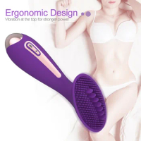 Clitoral Licking Vibrator Rechargeable Flower Tongue Nipple Clitoral Stimulator Massager for Quick Orgasm Sex Toys for Women