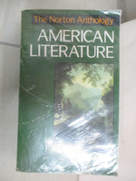 【書寶二手書T9／文學_I98】the Norton Anthology American Literature 4/e