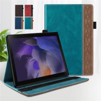 For Galaxy Tab A7 Lite 8.7 SM T220 Case PU Leather Flip Stand Business Folio Tablet for Samsung Galaxy Tab A8 SM X200 X205 Case