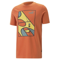 【滿額現折300】PUMA 短T 基本系列 COURT 短袖T恤 橘 男 67448194