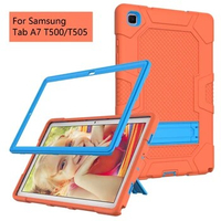 Silicone Tablet Cover For Samsung Galaxy Tab A10.4 A7 2020 Case Shockproof Rugged Duty Tablet Case For Samsung SM-T500 505 Cover