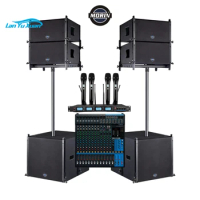 March Expo China Professional Audio Mini Linear Sound System Speakers Active Line Array