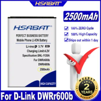 HSABAT DWRr600b 2500mAh Battery for D-Link DWRr600b Wireless Router Batteries