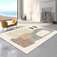 🛒#可客製圖案#訂製尺寸#地毯 北歐地毯 大面積家用地毯 ins風地毯 臥室房間滿鋪床邊毯 客廳地毯 客廳茶幾地毯 地墊