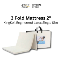 Tilam Lipat 3 King Koil Engineered Latex Single Saiz, King Koil 3 Fold Engineered Latex Single Size