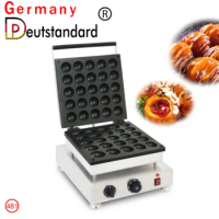 Japanese 25 Mini Octopus Pill Waffle Maker Electric Takoyaki Machine Street Food Fish Ball Takoyaki 