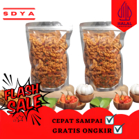 Keripik Jamur Crispy BANG JHON - Kripik Jamur Tiram Gurih Kriuk Siap Makan 1kg 500 Gram