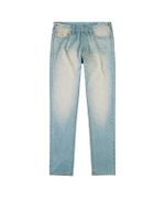 Men Jeans 7-Pocket Seagull Print Washed 2017 Indigo