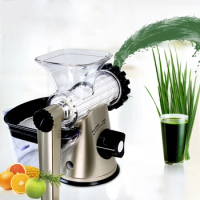 Wheat Grass Juicer Manual Healthy Wheat Grass Juice Machine Upgraded Fruits Celery Vegetable Juicing Extractor