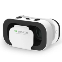 VR SHINECON G05A 3D VR Glasses Headset For 4.7-6.0 Inches Android IOS Smart Phones Portable Accessories