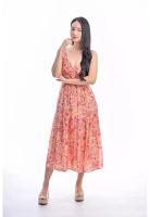 East India Company East India Company -Rowena, Printed Midi Dress