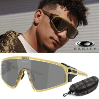 【Oakley】奧克利 Bxtr Patrick Mahomes聯名款 輕包覆太陽眼鏡 OO9404 14 公司貨