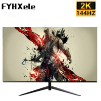 27 Inch Monitor 144Hz 2K Display Gaming Screen HDMI / DP 1ms-GTG HDR400 IPS Panel With Speaker ADM-FreeSync 8Bits 99%sRGB