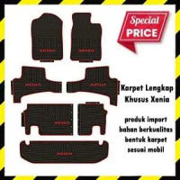 Karpet Karet Carmat Full Set Untuk Xenia 2004-2020