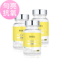 【BHK’s】維他命C500錠 (90粒/瓶)3瓶組