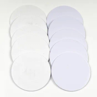 10pcs/Lot NFC 213 Tags RFID Adhesive Label Sticker Compatible with all NFC Products Dia 25mm