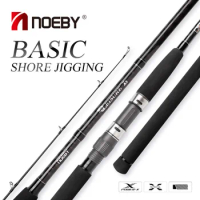 NOEBY Shore Jigging Fishing Rod Leisure X5 2.75m 2.9m 3.05m H XH Surf Casting Cane 2 Section Sea Spinning Fishing Rod