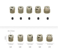 Pinion Gear Aluminium 48P 13T 14T 15T 16T 17T 18T 19T 20T 21T