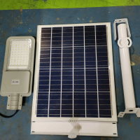 lampu jalan PJU solar cell 1200 watt 1200w panel besar PJU panel surya