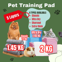 COD [1D Ships] Pet Training Mat 5 Layers Wee Urine Pee Pad For Dog Cat Small Animals Value Utlra Dry