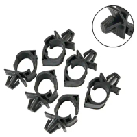 10Pcs Car Wiring Harness Fastener Route Fixed Retainer Clip Corrugated Pipe Tie Wrap Cable Clamp Oil Pipe Beam Line Hose Bracket