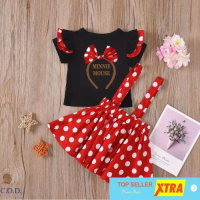 Baju ST MINIE BANDO SL Setelan Anak perempuan babytery black Kekinian Tiktok shop Fashion Muslim Ram