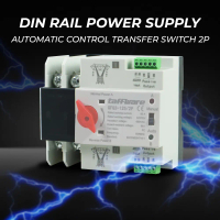 MALAKU MALL DIN Rail Power Supply Automatic Control Transfer Switch 2P - GFQ3-125/2P
