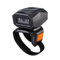 [Hot][Hot]Eyoyo 2D Wearable Ring Barcode Scanner  Portable 3-In-1 USB Wired & 2.4G Wireless & Blueto