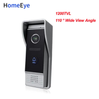 HomeEye 1200TVL 4-Wired Video Door Phone Door Bell Waterproof Wide view angle lens Build-in Camera