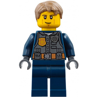 lego 樂高警察 60138 附手銬 人偶