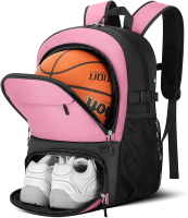 Basketball Backpack Basketball Equipment Bag with Ball and Shoe Compartment Soccer Backpack Volleyba