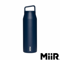 【MiiR】雙層真空 保溫/保冰 提把寬口保溫杯 32oz / 946ml(潮汐藍 保溫瓶)