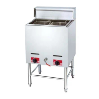 New Style Deep Fryer, Vertical Electric/Gas Temperature-Controlled Fryer