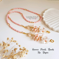 STRAP MASKER FULL MANIK HANNA BEADS / KALUNG MASKER MANIK MANIK