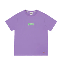【Dickies】男女款丁香紫純棉背後彩色大Logo印花短袖T恤｜DK011561F62